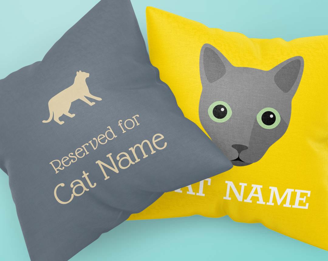 Personalized Cat Cushions Pillows
