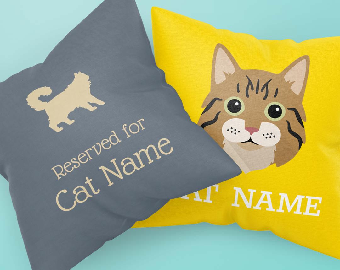 Personalized Cat Cushions Pillows