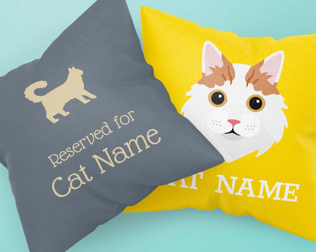 Personalized Cat Cushions Pillows