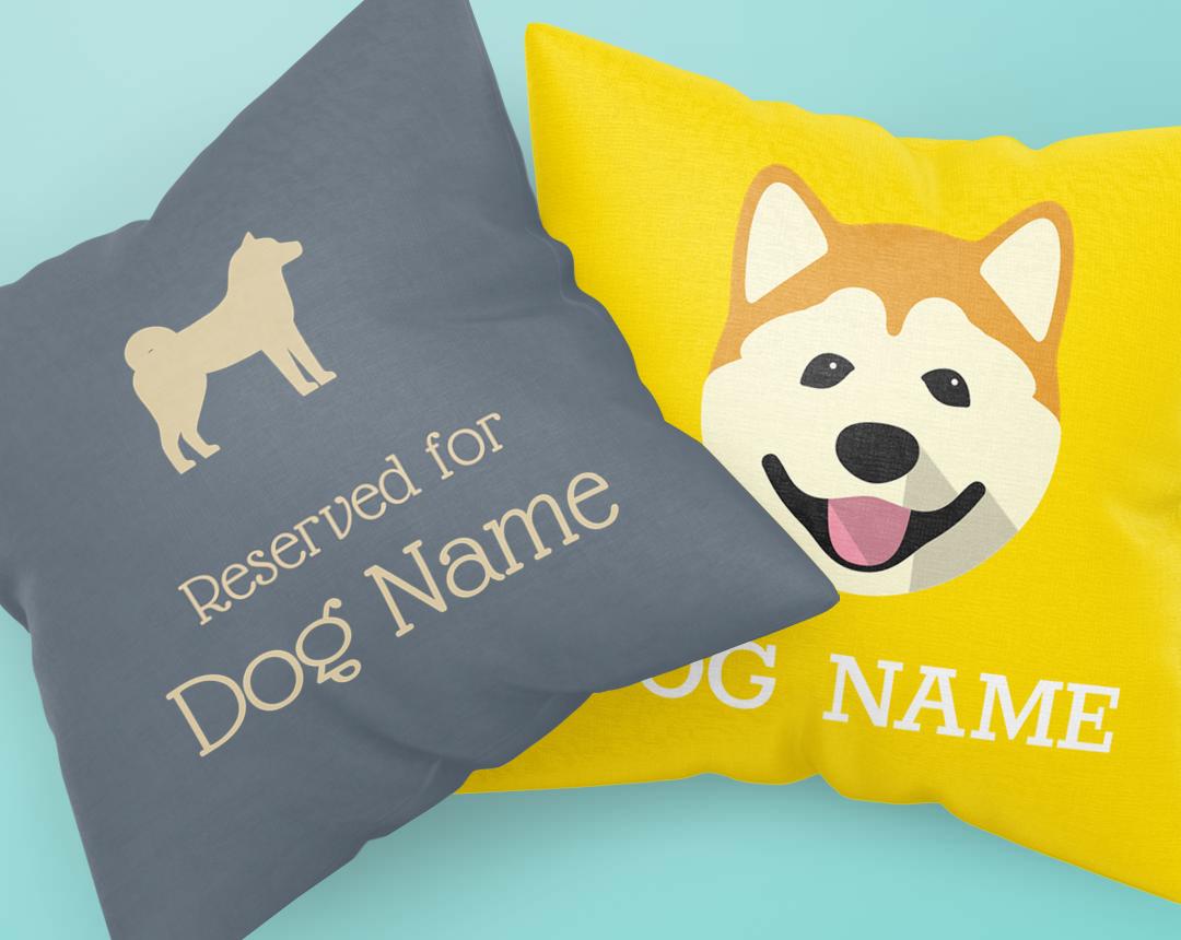 Personalized Dog Pillows