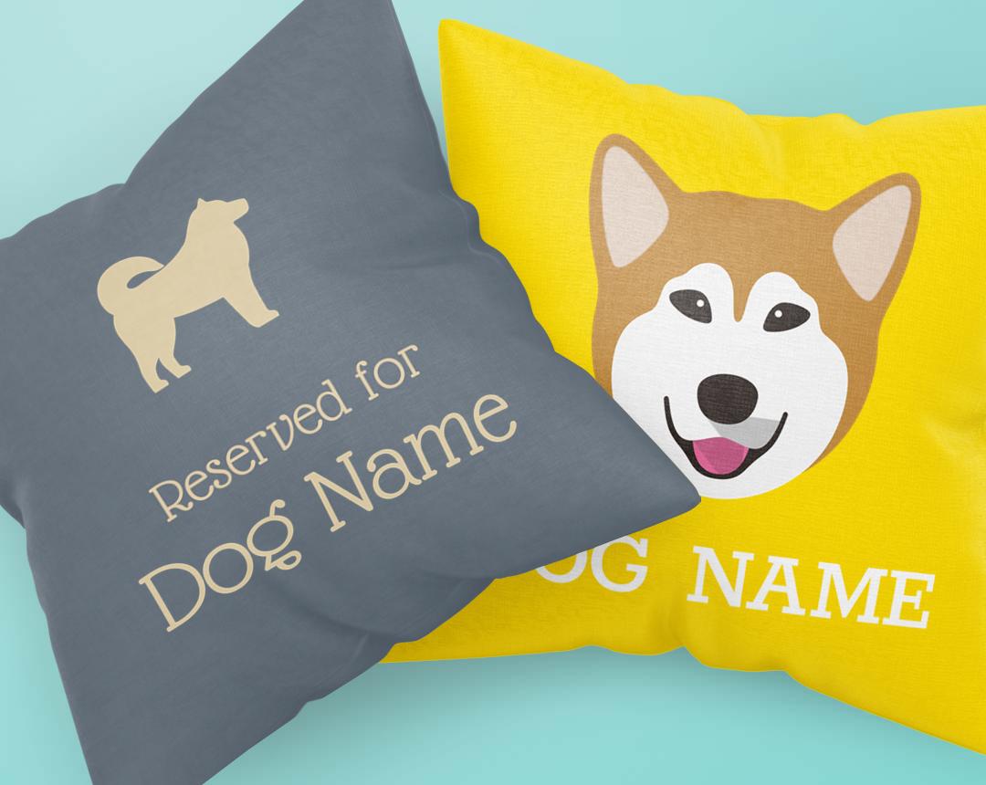 Personalized Dog Pillows