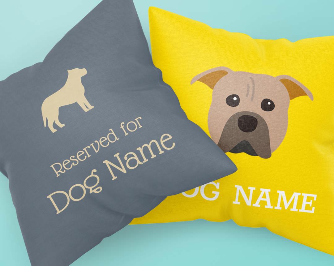Personalized Dog Pillows