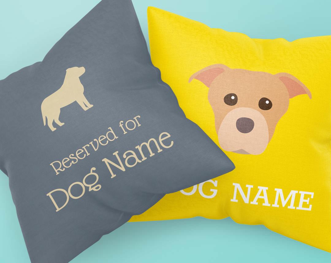 Personalized Dog Pillows