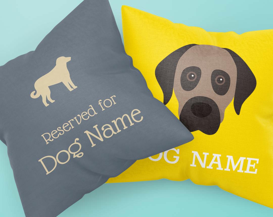 Personalized Dog Pillows