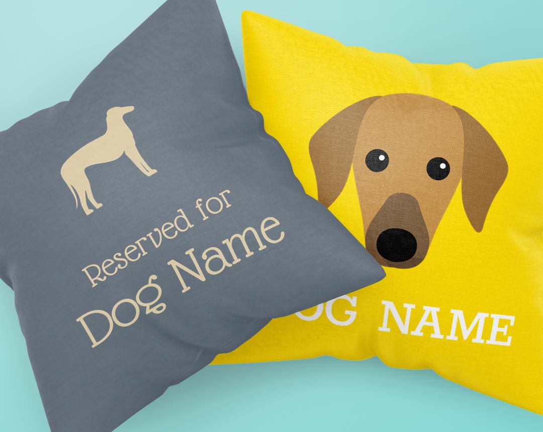 Personalized Dog Pillows