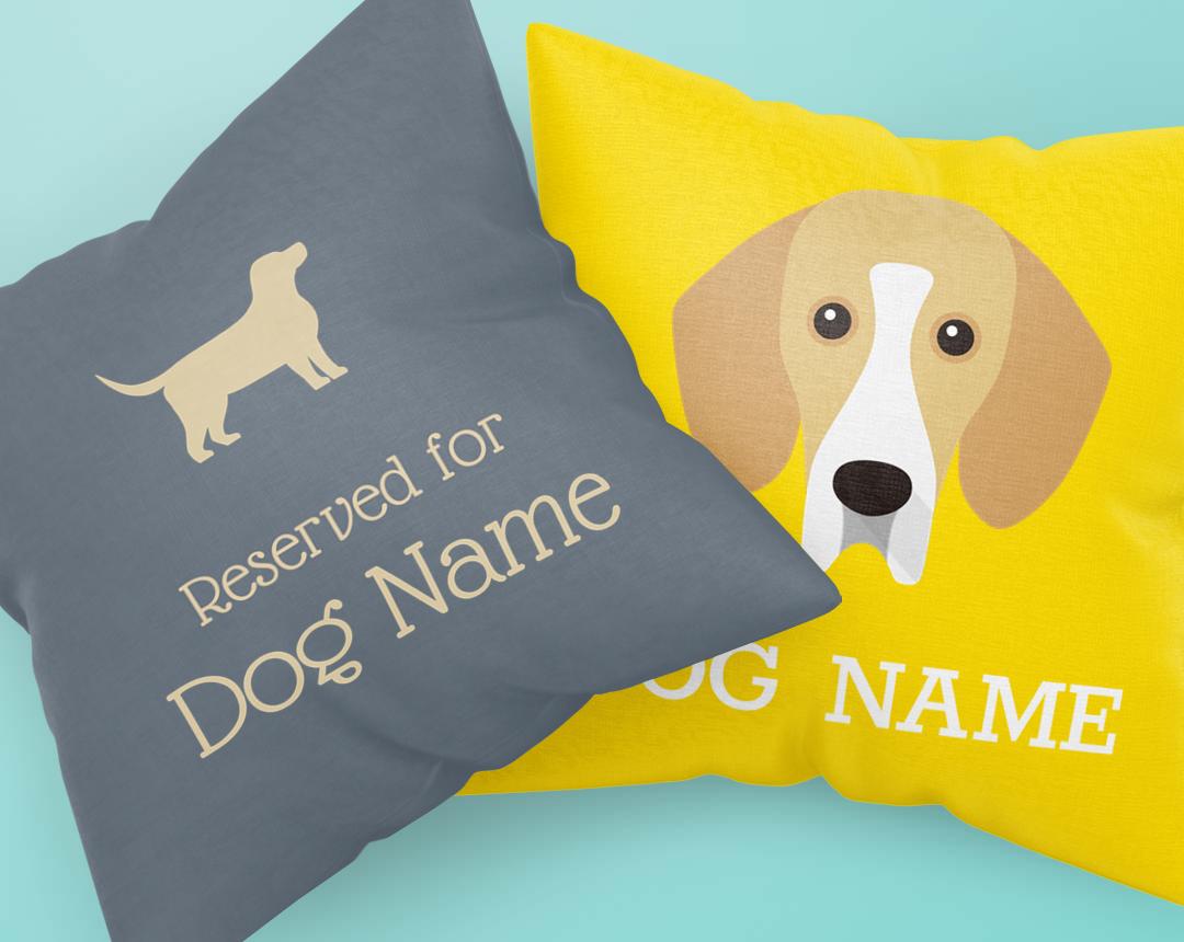 Personalized Dog Pillows
