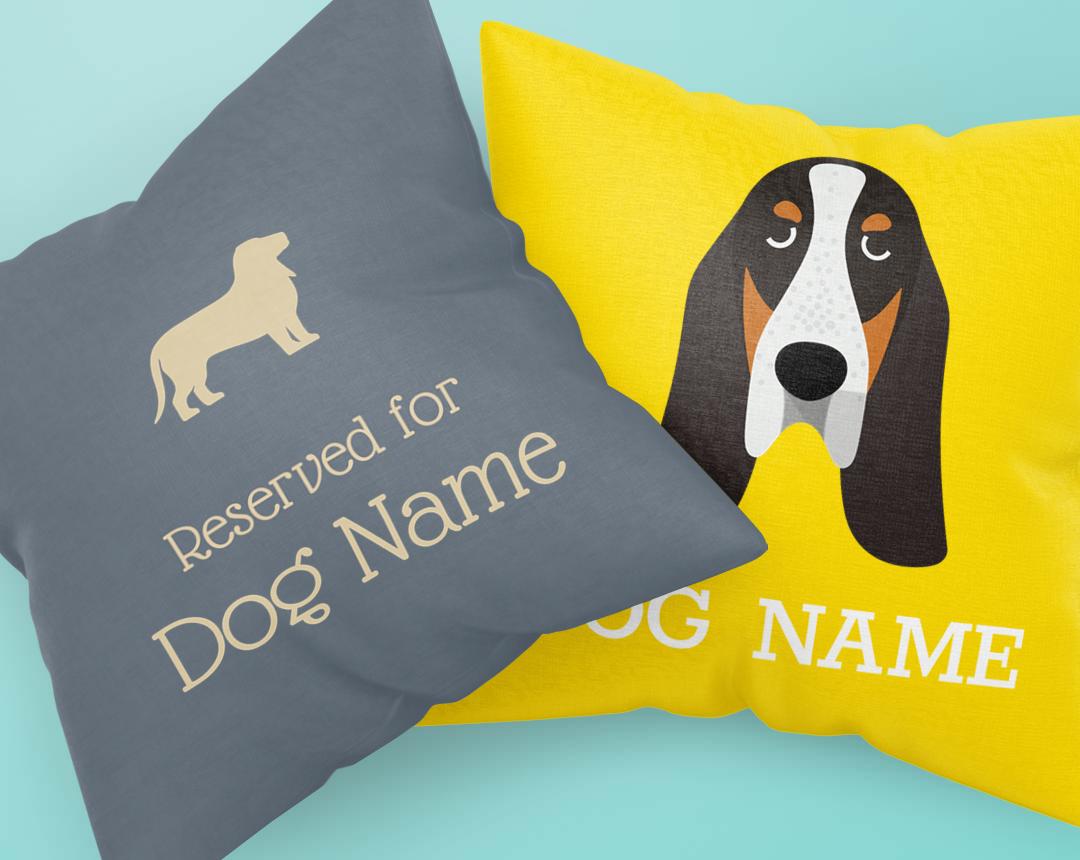 Personalized Dog Pillows