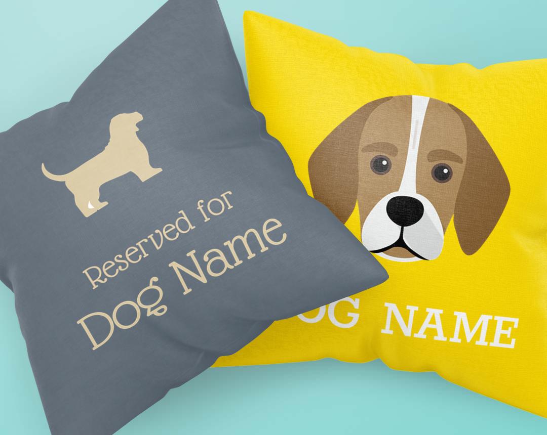 Personalized Dog Pillows