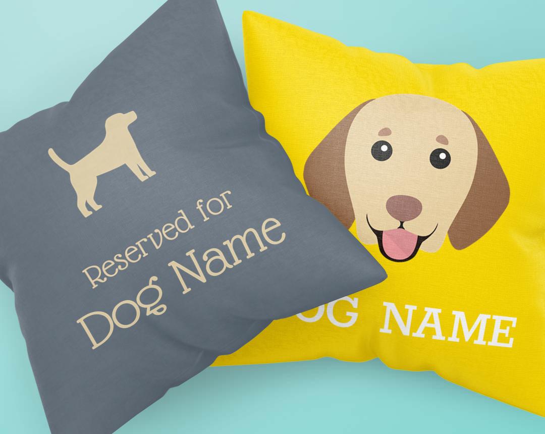 Personalized Dog Pillows