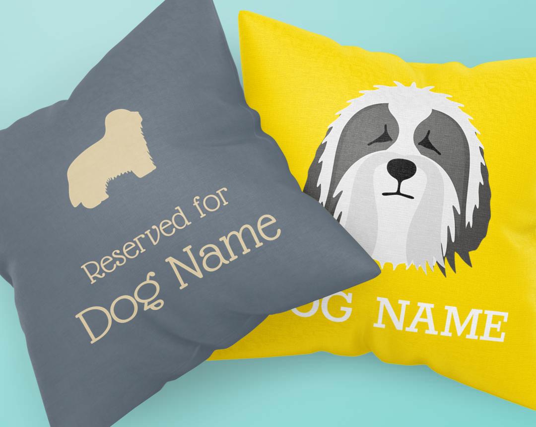 Personalized Dog Pillows