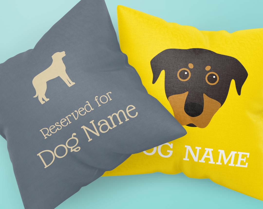 Personalized Dog Pillows