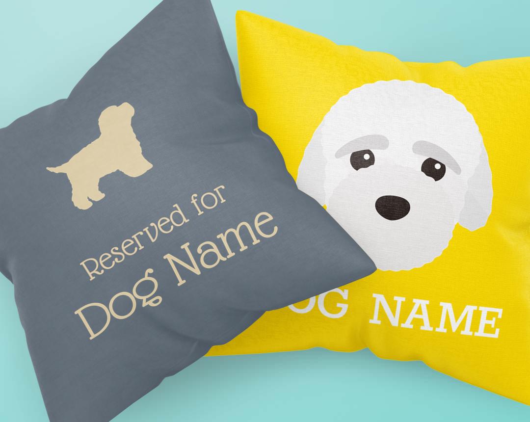 Personalized Dog Pillows