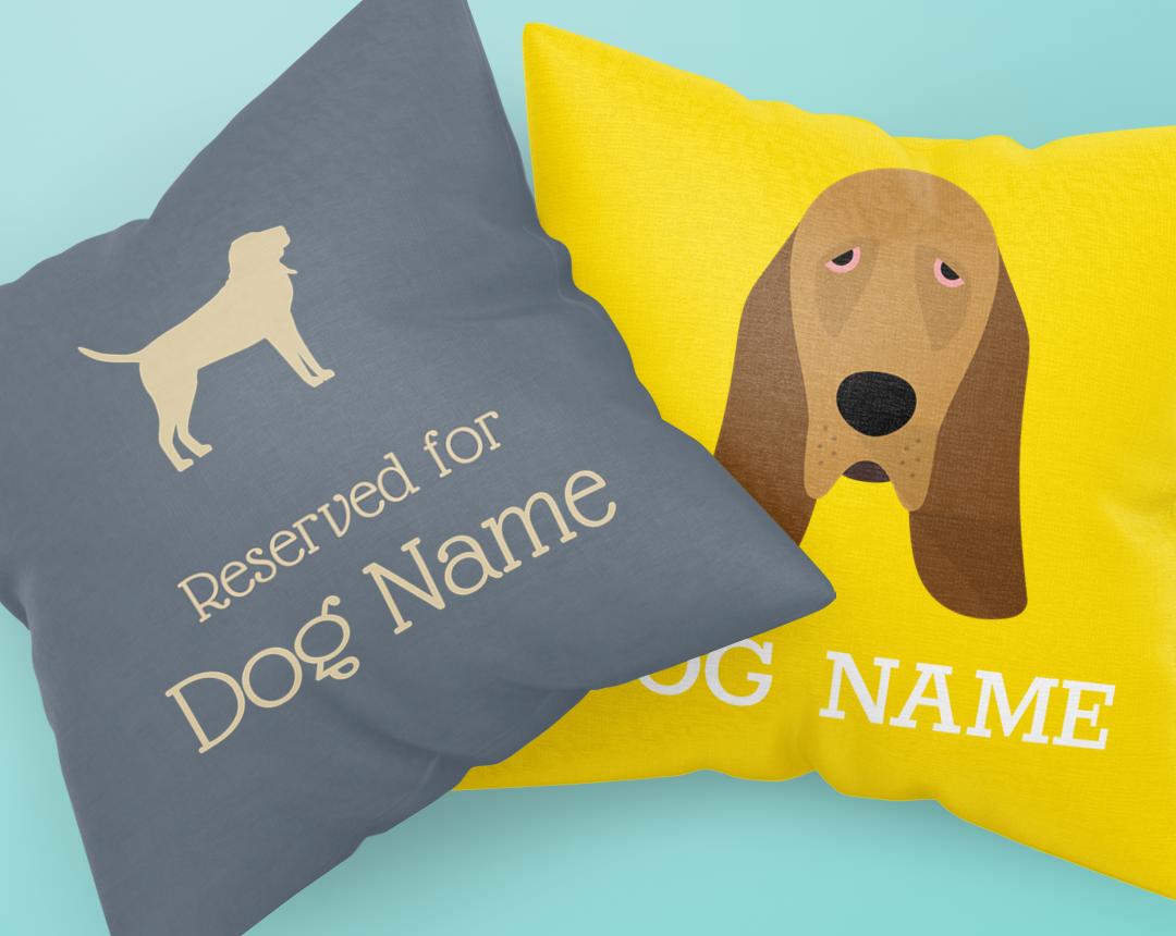 Personalized Dog Pillows