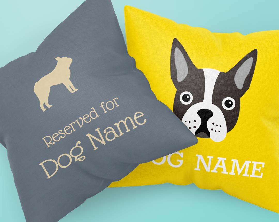 Personalized Dog Pillows