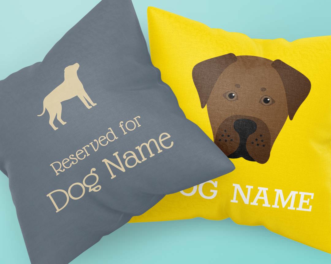 Personalized Dog Pillows