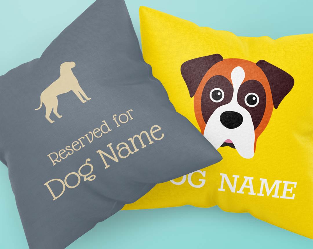Personalized Dog Pillows