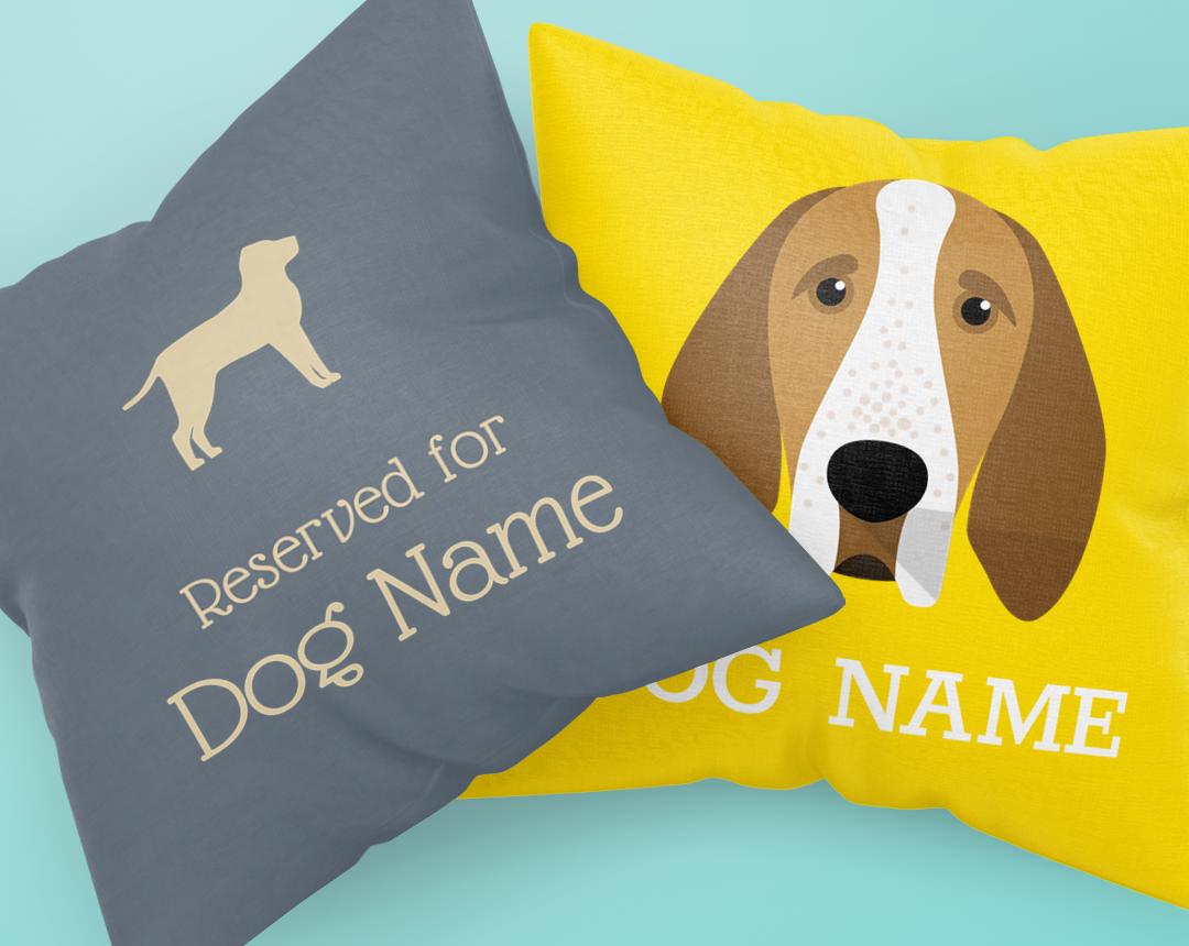 Personalized Dog Pillows