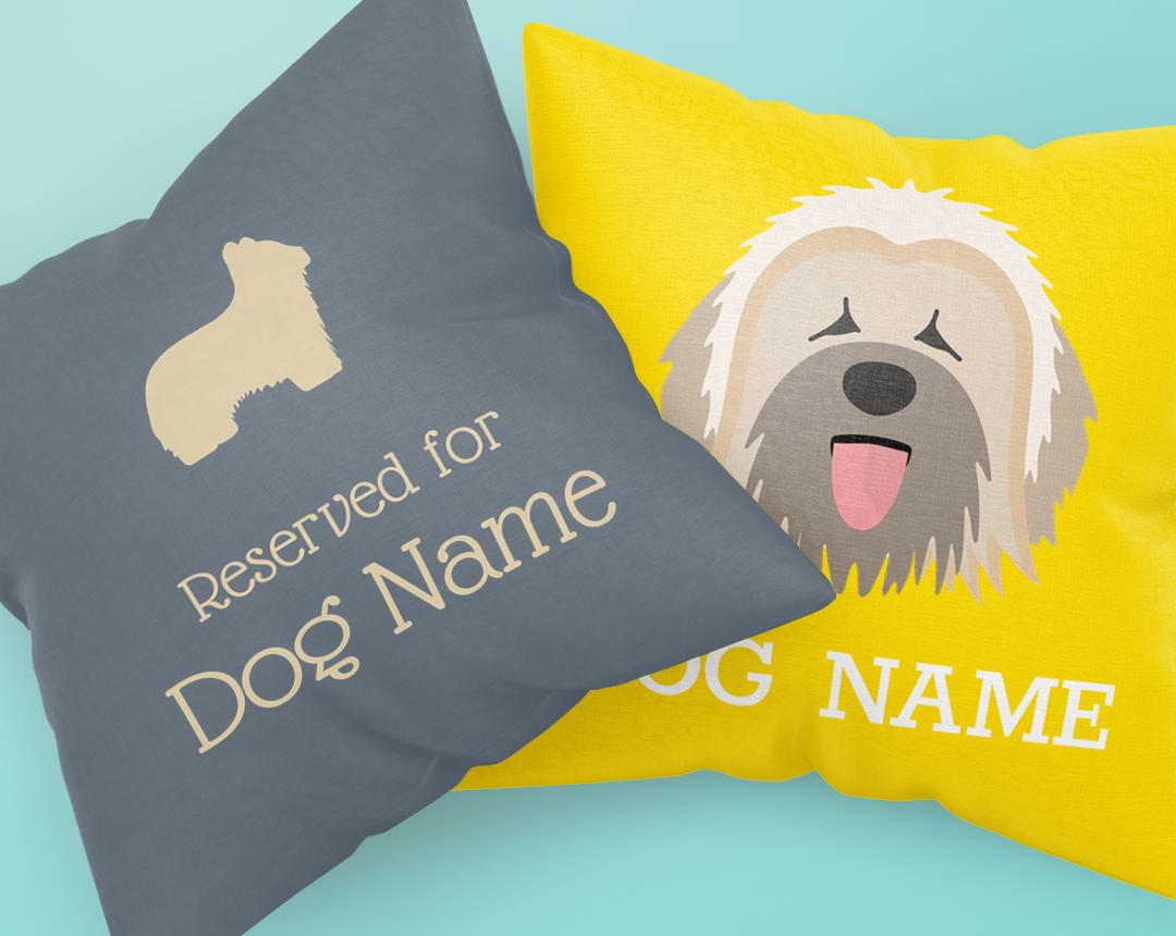 Personalized Dog Pillows