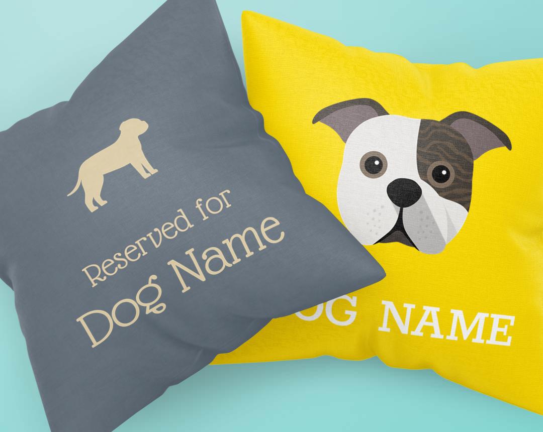 Personalized Dog Pillows