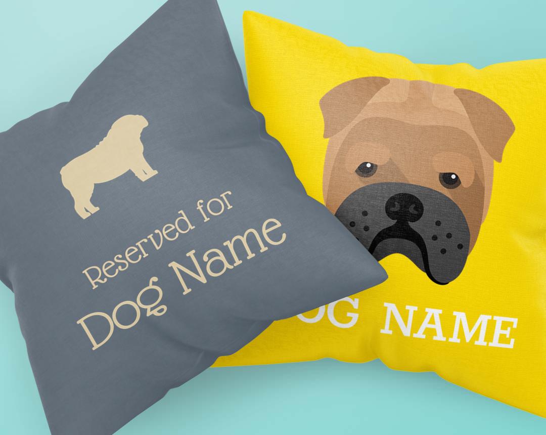 Personalized Dog Pillows