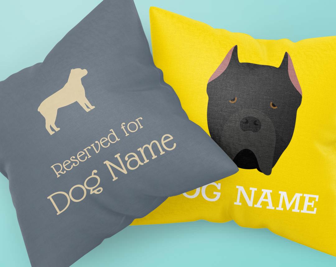 Personalized Dog Pillows