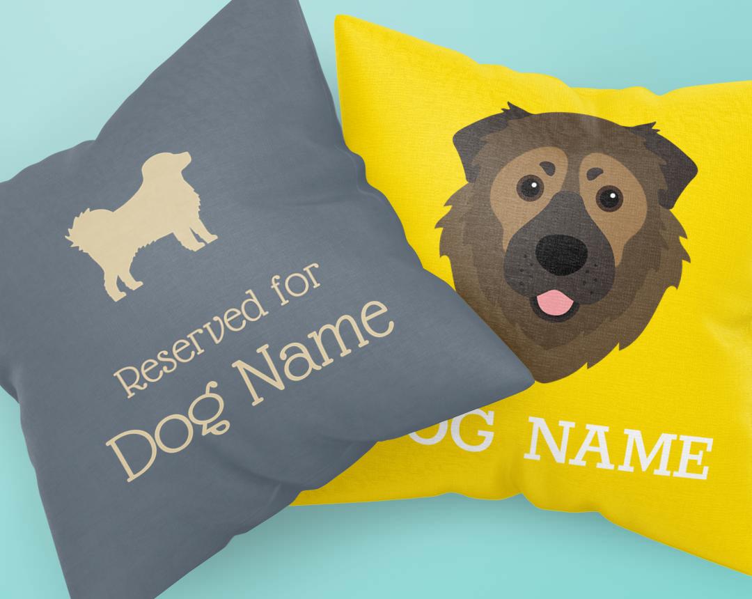 Personalized Dog Pillows