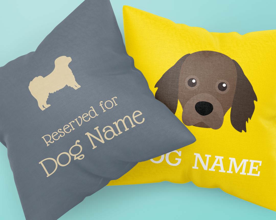 Personalized Dog Pillows