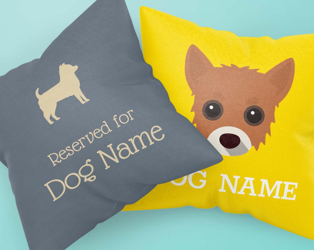 Personalized Dog Pillows