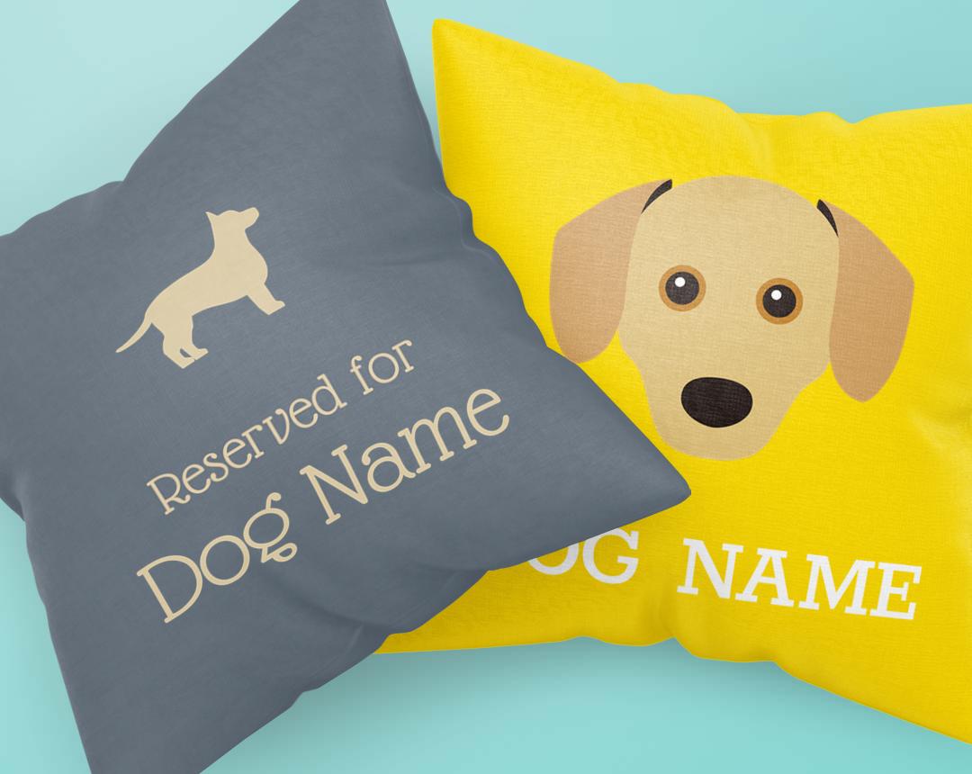 Personalized Dog Pillows