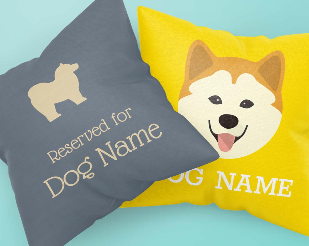 Personalized Dog Pillows