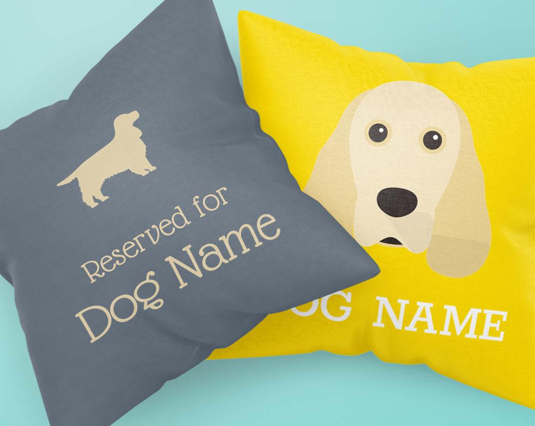 Personalized Dog Pillows