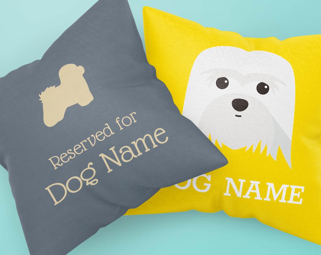 Personalized Dog Pillows