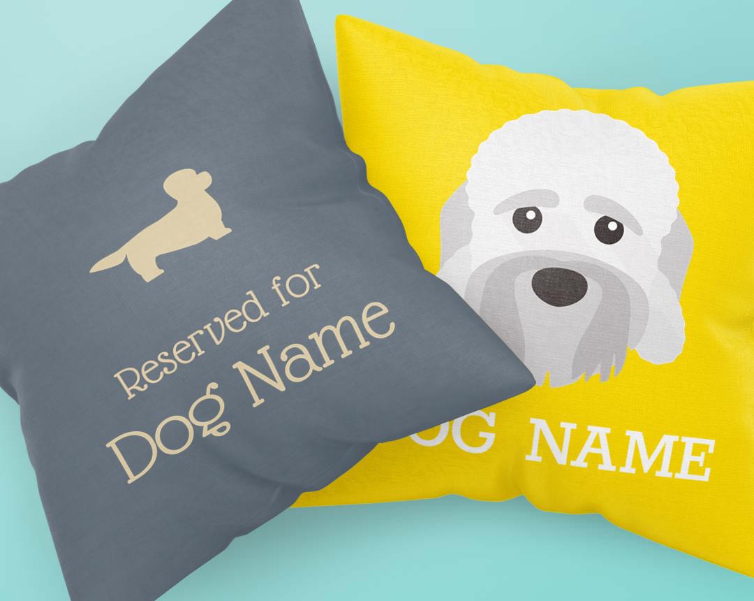 Personalized Dog Pillows