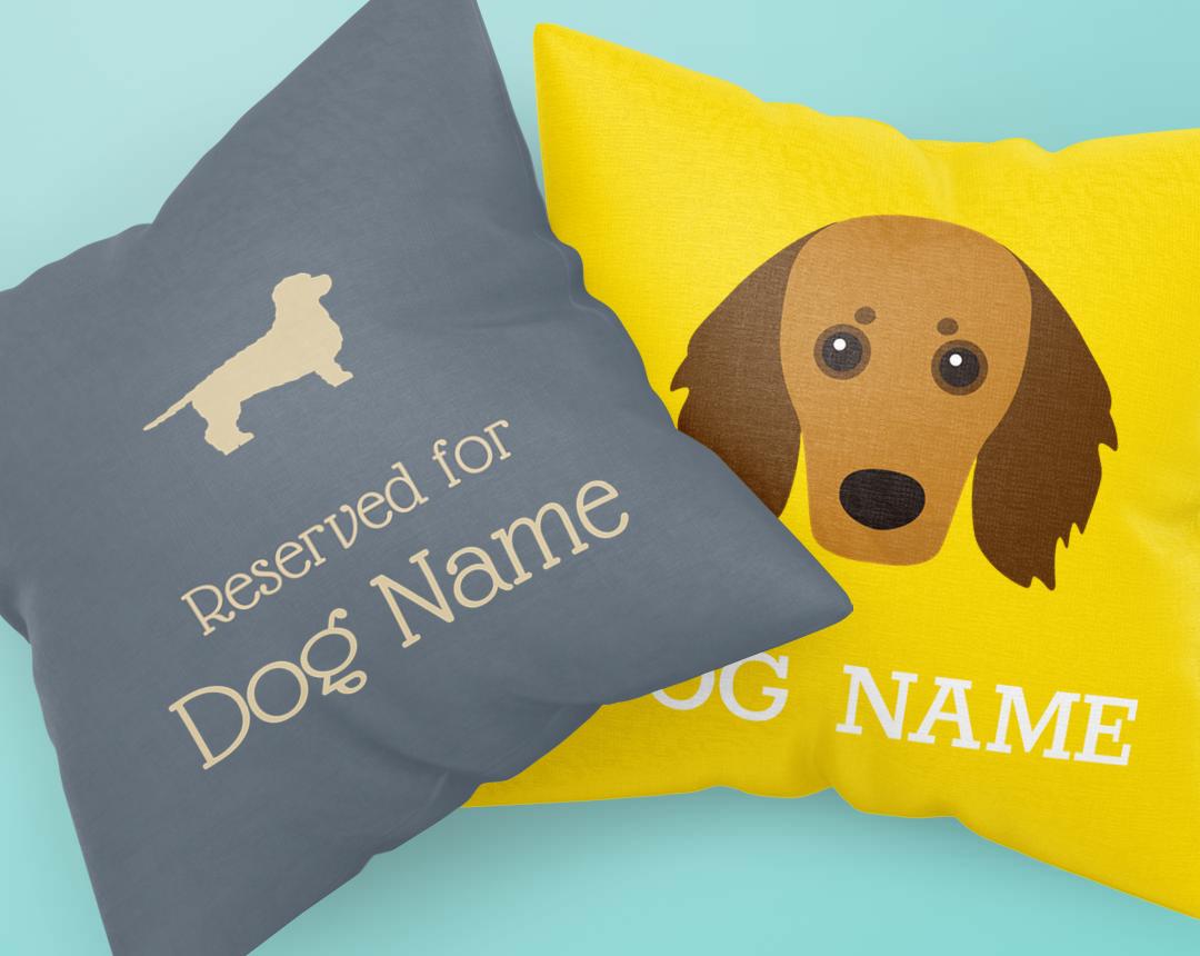Personalized Dog Pillows