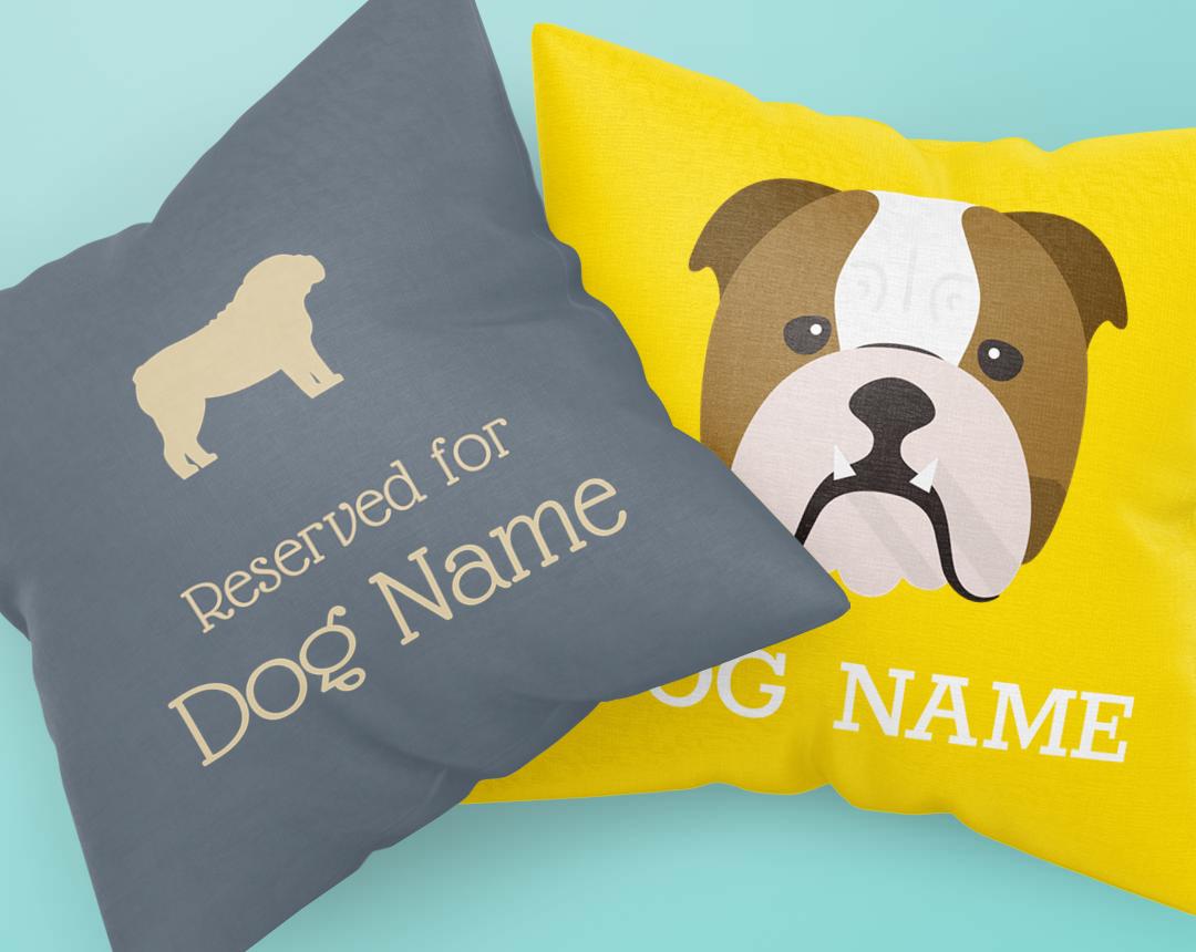 Personalized Dog Pillows
