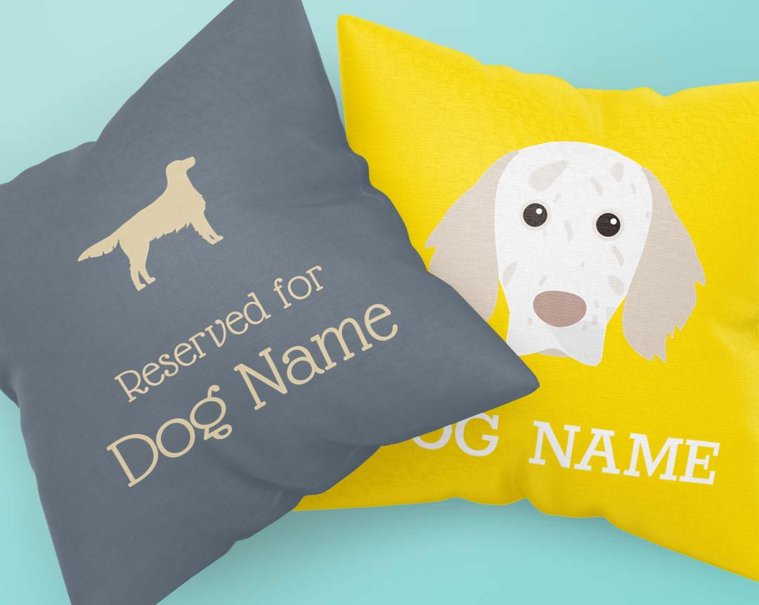 Personalized Dog Pillows