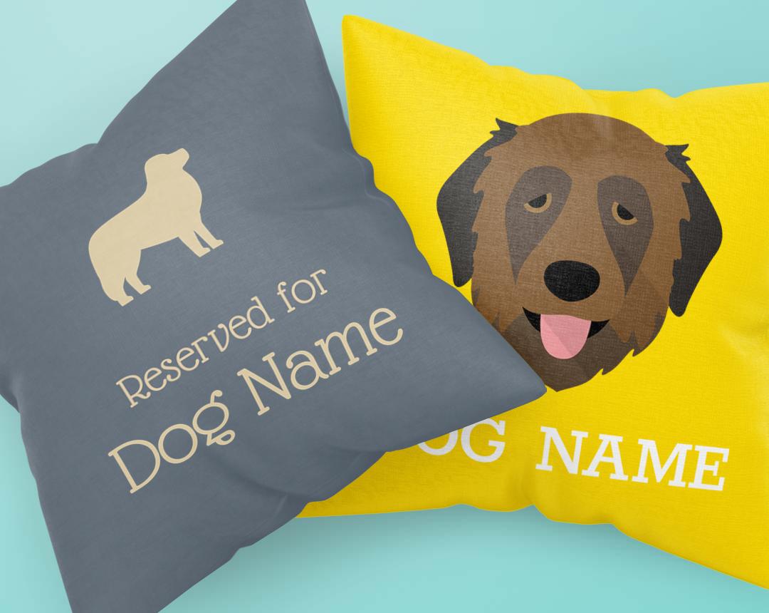 Personalized Dog Pillows