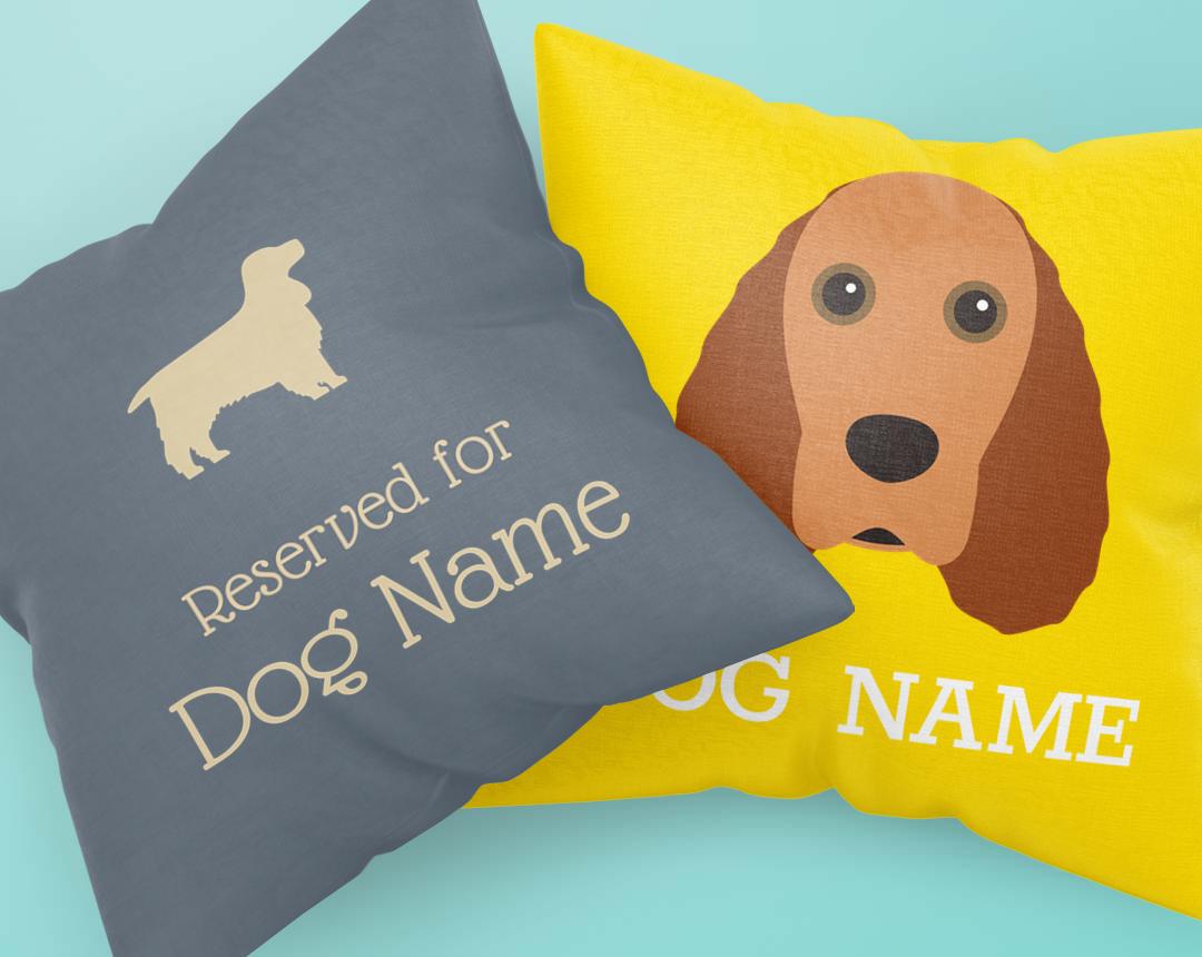 Personalized Dog Pillows