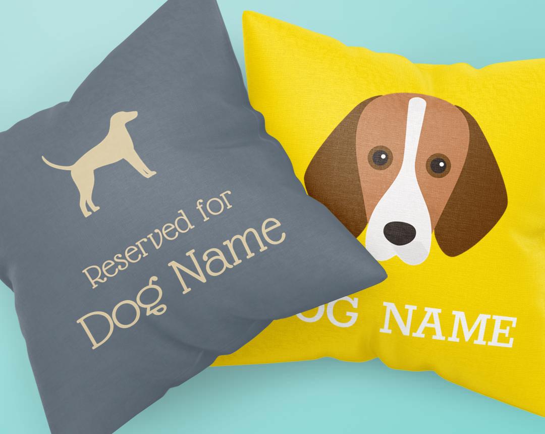 Personalized Dog Pillows