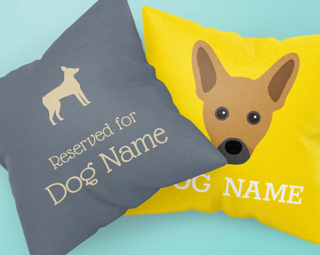 Personalized Dog Pillows