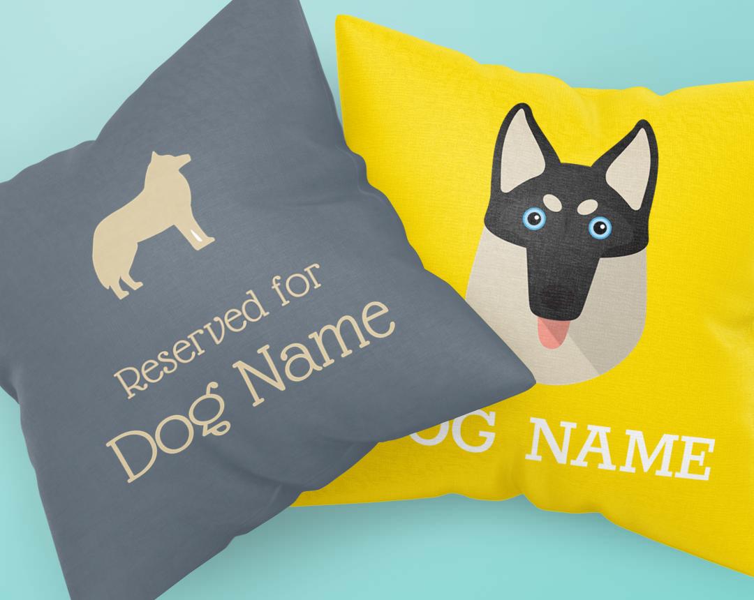 Personalized Dog Pillows