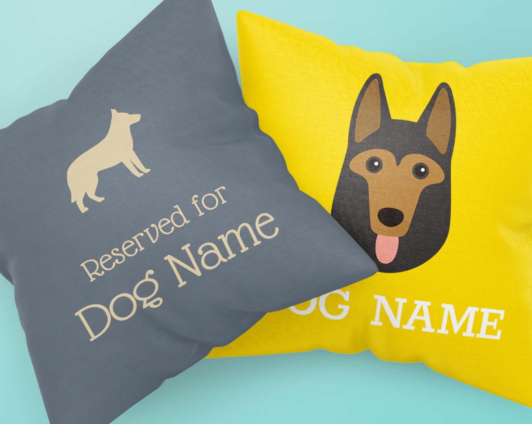 Personalized Dog Pillows