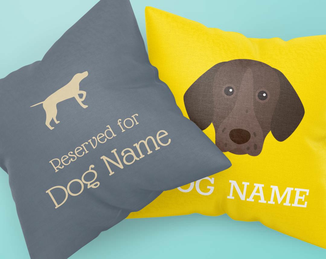 Personalized Dog Pillows
