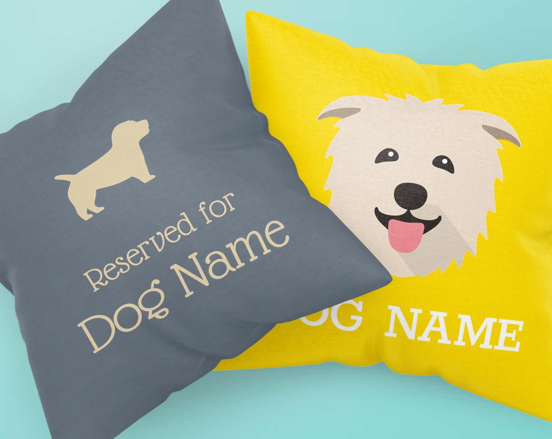 Personalized Dog Pillows