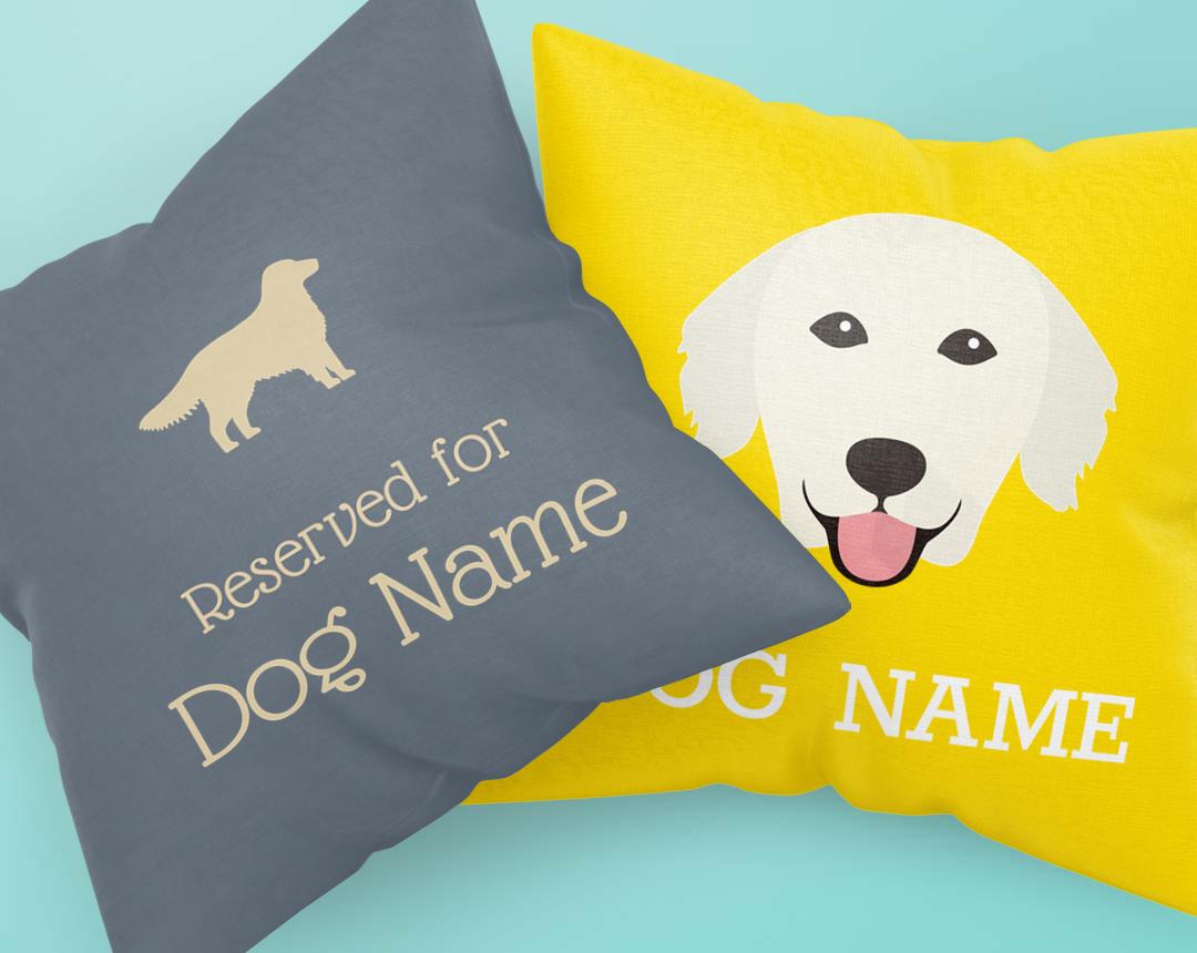 Personalized Dog Pillows