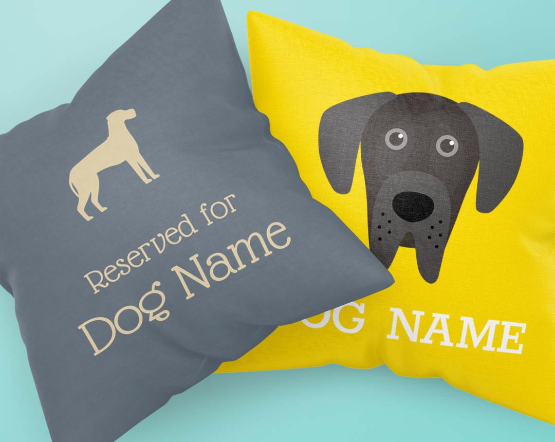 Personalized Dog Pillows