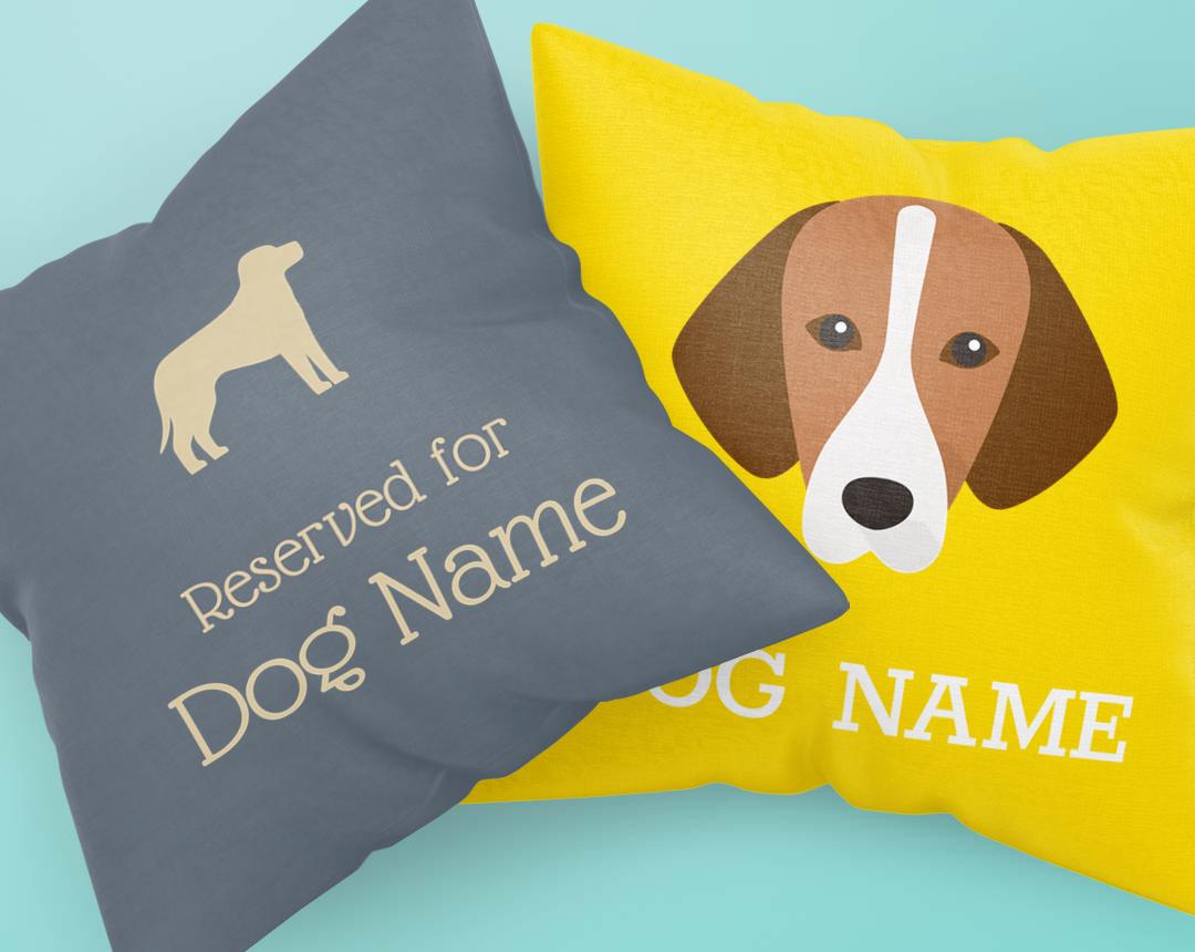 Personalized Dog Pillows