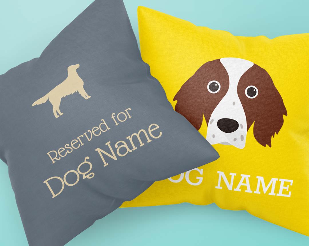 Personalized Dog Pillows