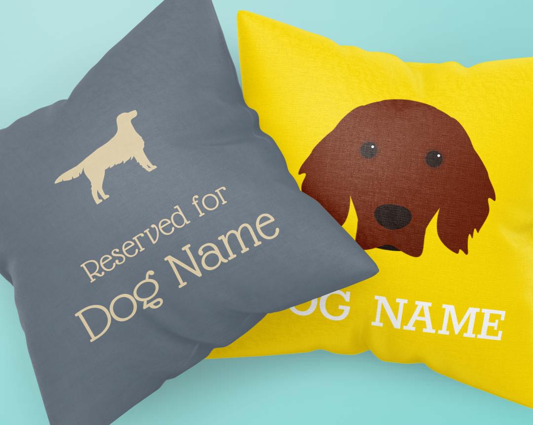 Personalized Dog Pillows