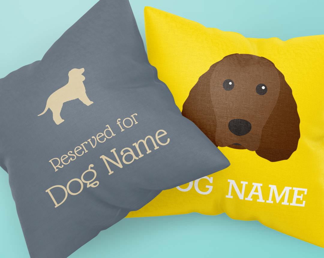 Personalized Dog Pillows